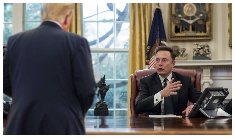 Trump and Elon
