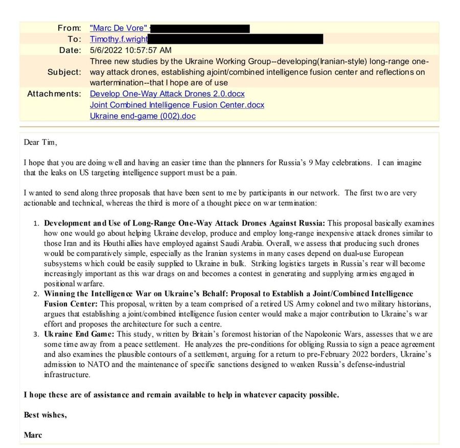 marc devor email british army secret terrorist plans ukraine