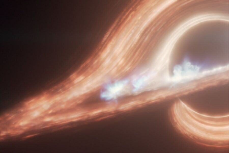 artist conception black hole