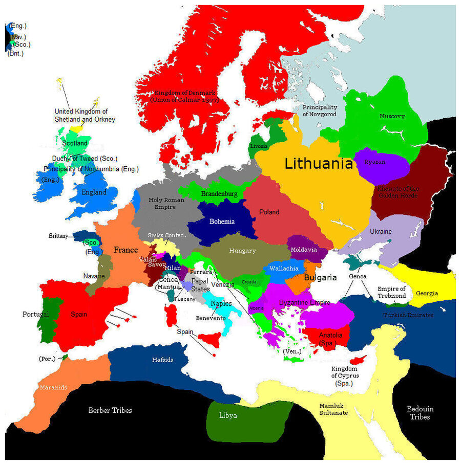 Europe including Ukraine