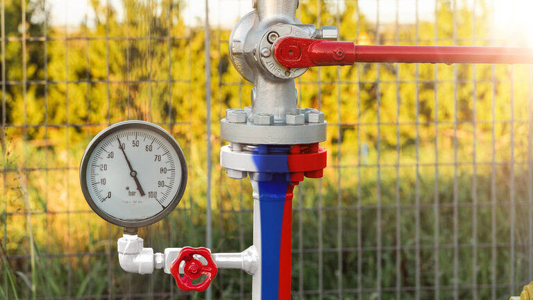 Click to enlarge Gas meter russia