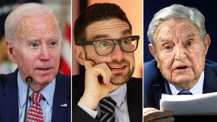 Click to enlarge joe biden alex soros george white house visits
