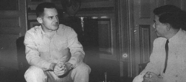 Edward Lansdale and Ngo Dinh Diem