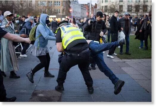 protests UK