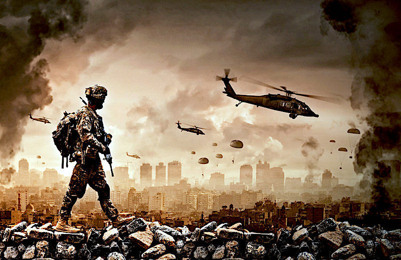 Click to enlarge War scene