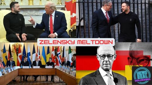 NewsReal: Zelensky Meltdown: Trump and Vance Expose Deranged Ukrainian President