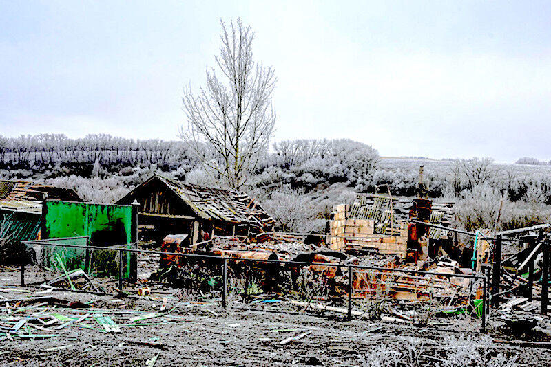 Destroyed buildings