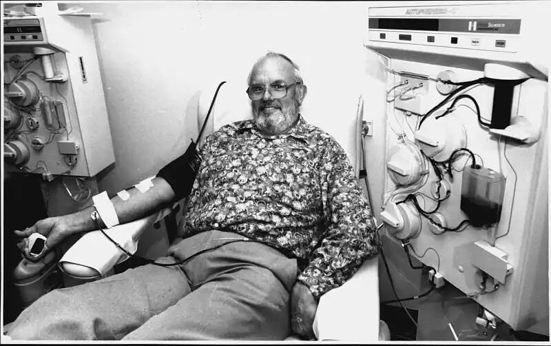 James Harrison blood donor saved thousands babies