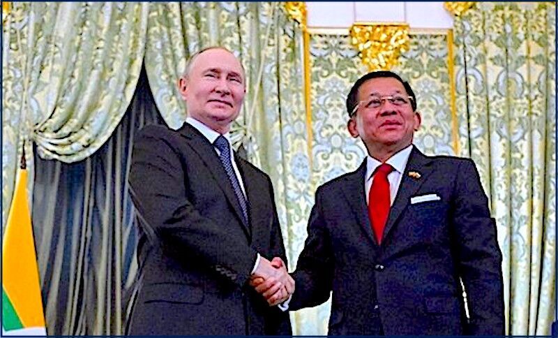 Putin AUng Hlaing