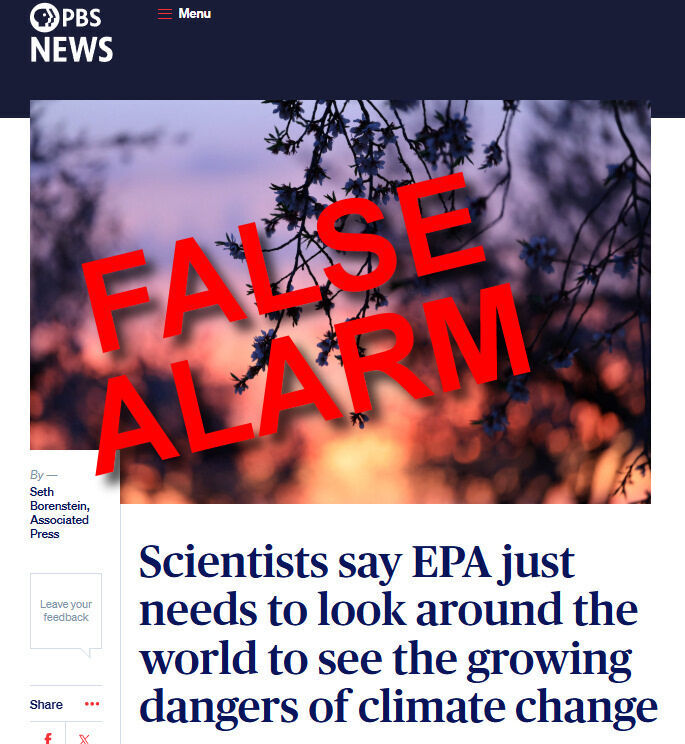 false alarm climate change PBS