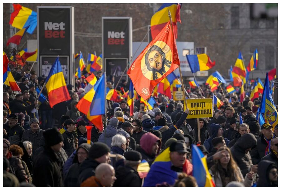 Romanian Protesters