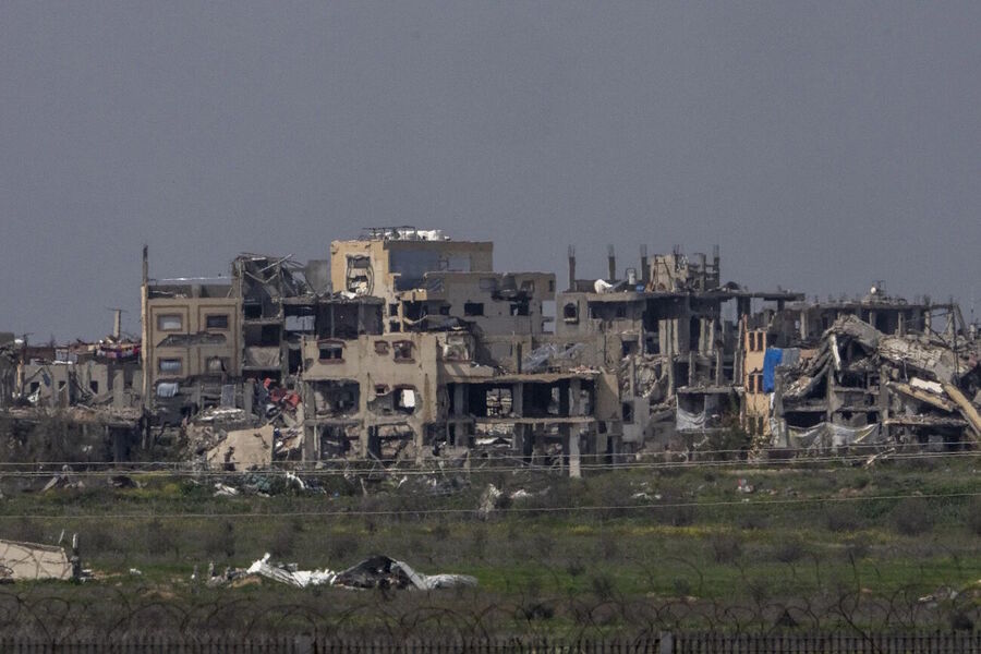 gaza destruction israel idf
