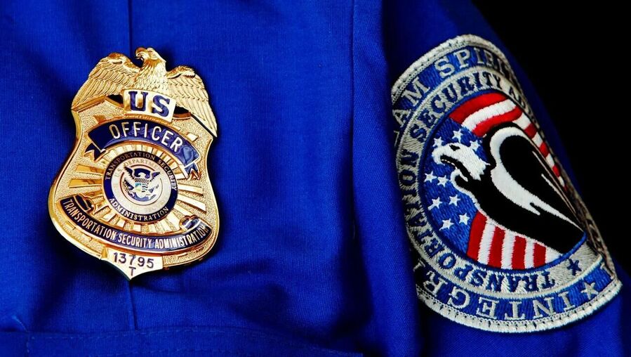 TSA agent badge patch