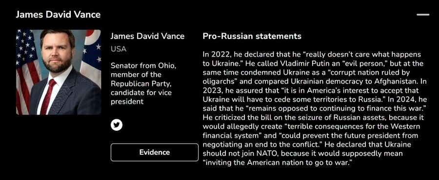 molfar ukraine propaganda smear jd vance