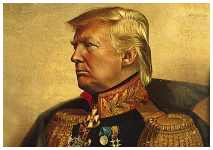 Click to enlarge Emperor Trump