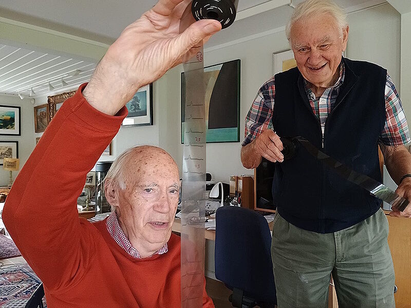 Click to enlarge Tim Bliss Terje Lømo research memory neurology