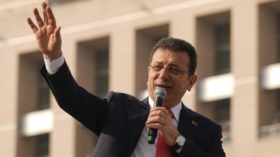 Click to enlarge Istanbul Mayor Ekrem Imamoglu