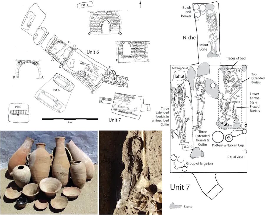 Click to enlarge tombos pyramids excavation sudan