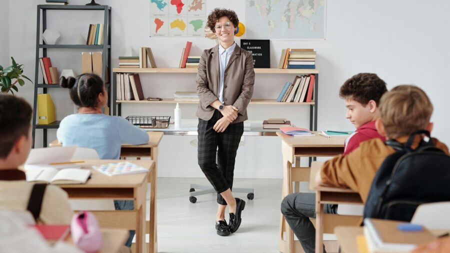 Click to enlarge teacher classroom woke