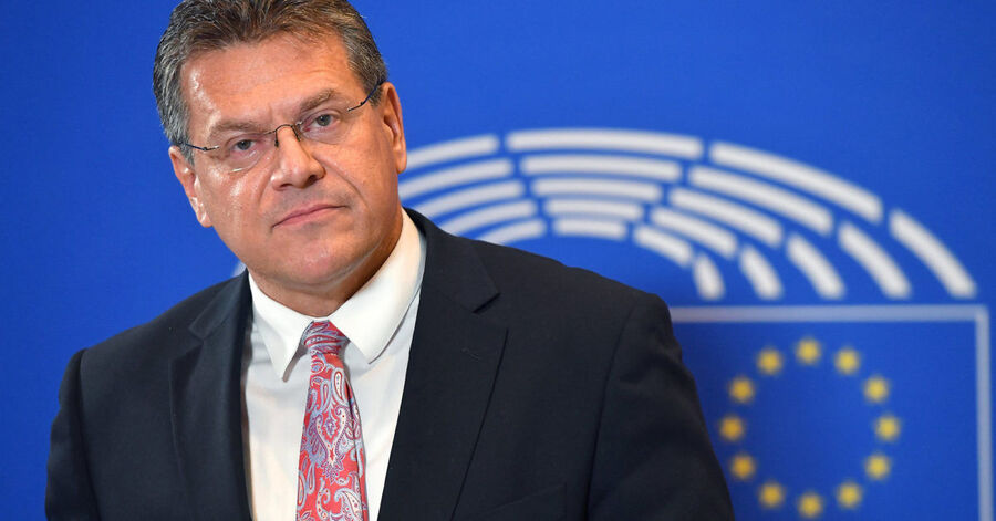 European Trade Commissioner Maros Sefcovic