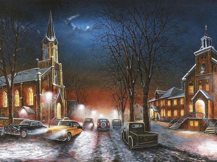 painting church street