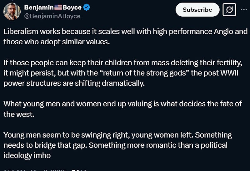 Click to enlarge tweet boyce liberalism