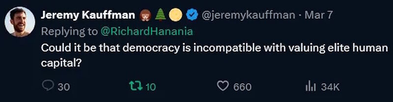 Click to enlarge kauffman tweet democracy human capital