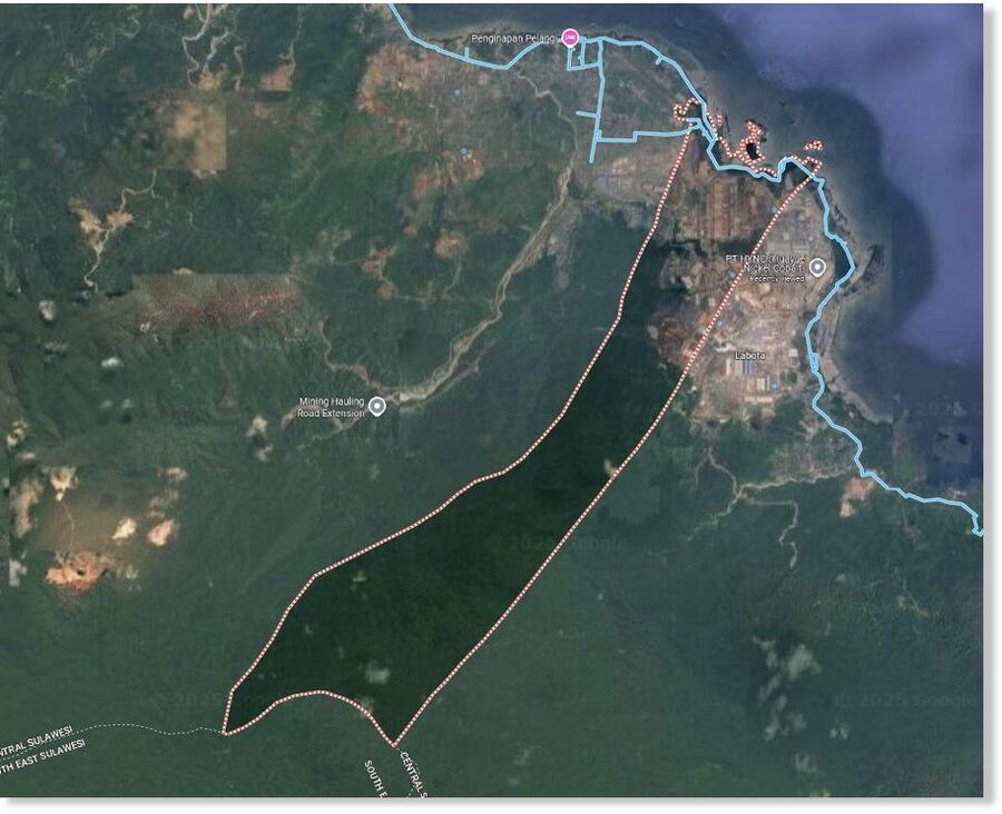 Google Maps definition of the area known as Fatufia.