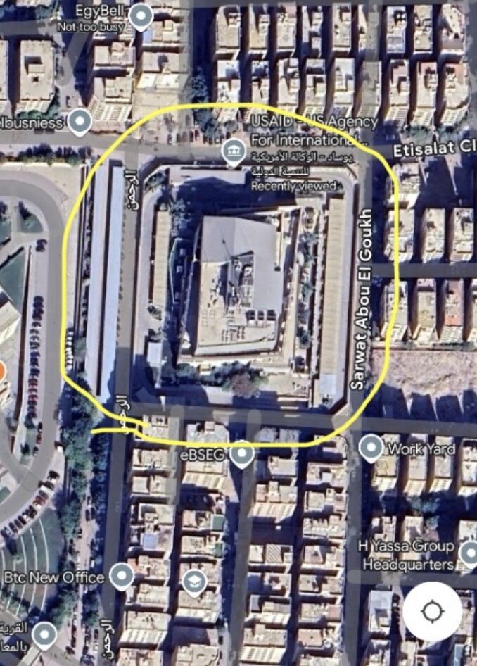 Click to enlarge USAID office in Egypt