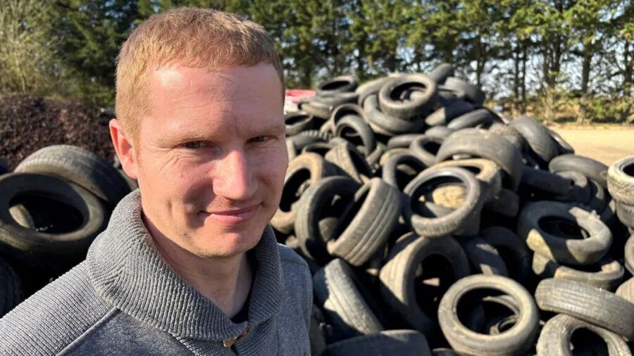 Elliot Mason, tire recycling