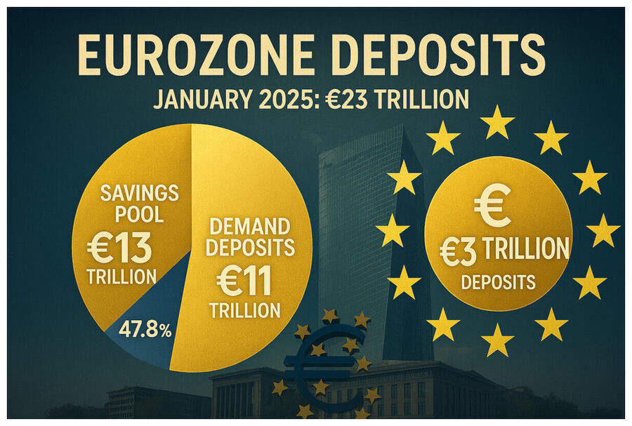 Click to enlarge Eurozone Deposits