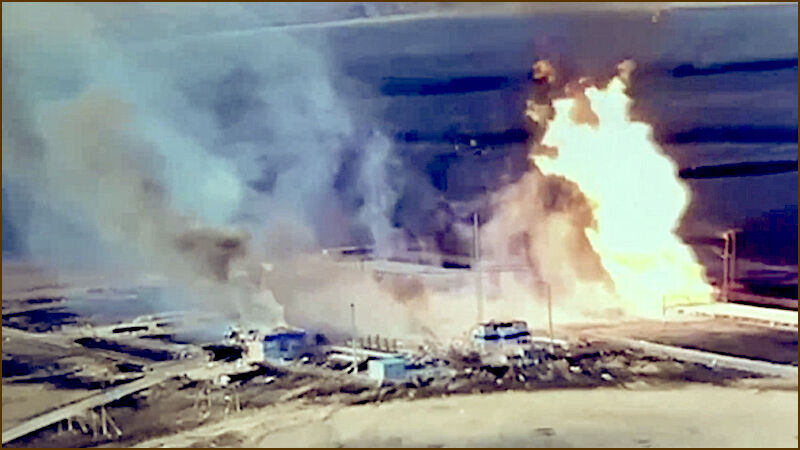 Strike on gas
