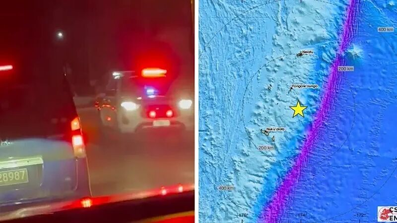 earthquake tonga march 22025