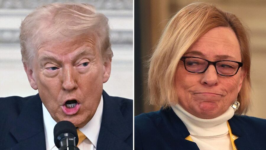trump maine governor janet mills transgender athletes