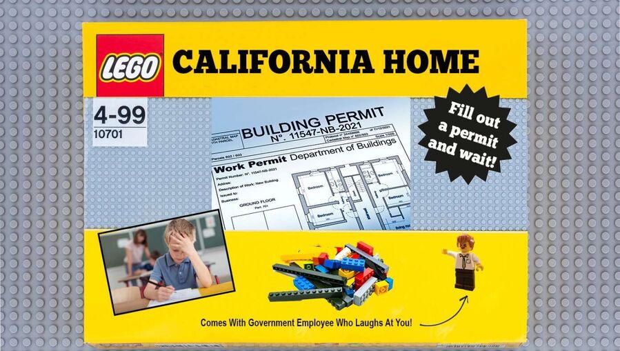 lego california home kit satire
