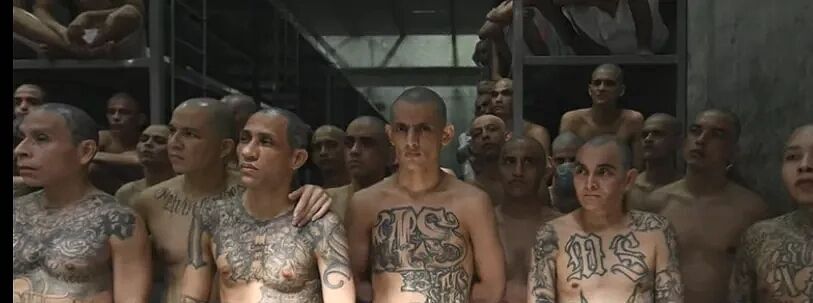 gang members prison el salvador