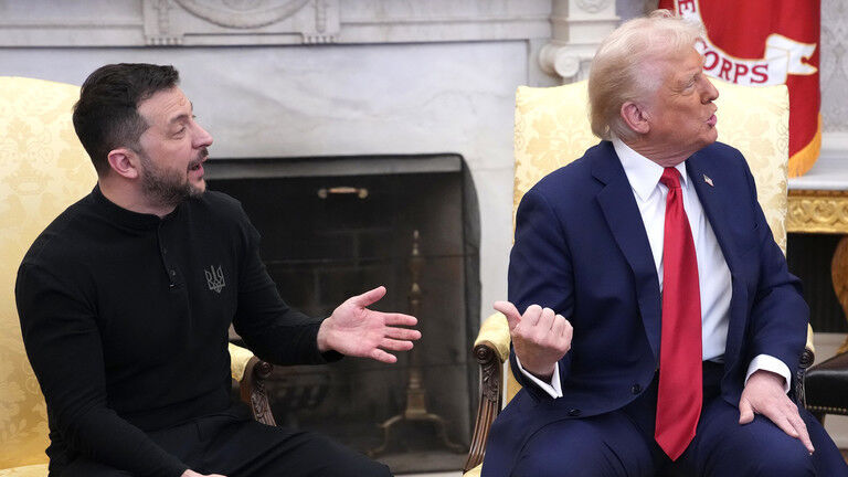 Zelensky and Trump