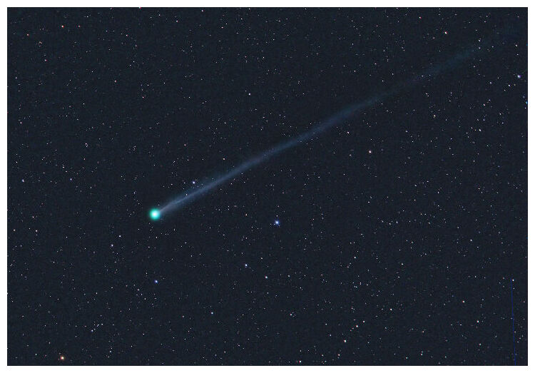 Click to enlarge Comet SWAN2025F