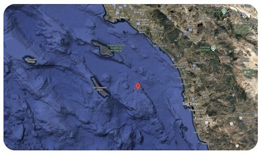 Click to enlarge map ufo sighting military