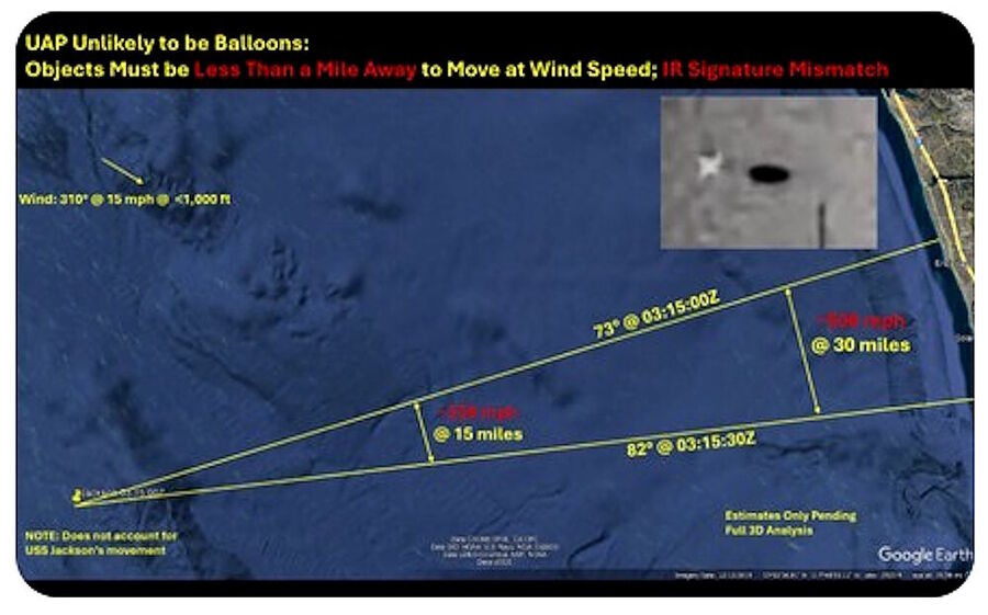 Click to enlarge ufo sighting San diego uap military