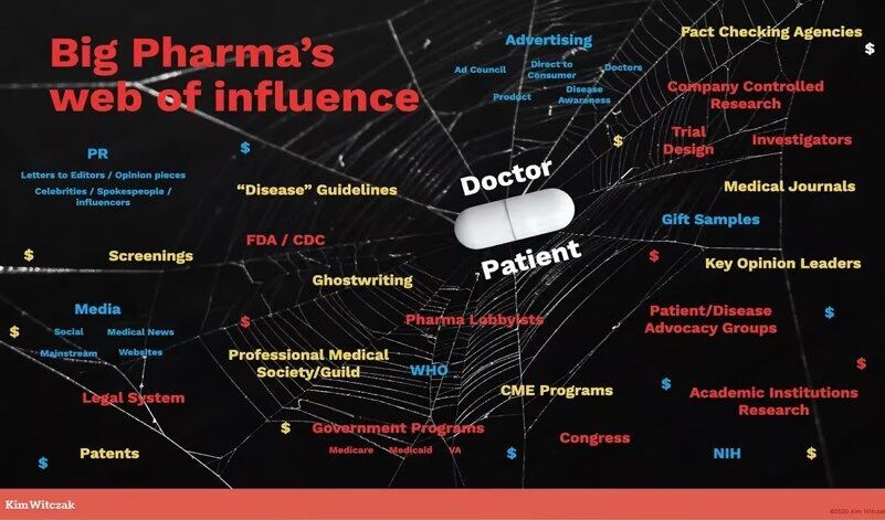 Big pharm poster diagram
