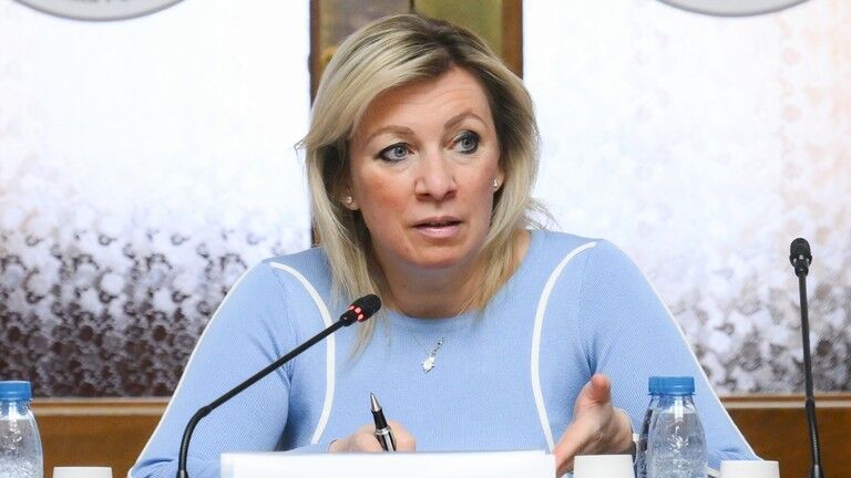 Russian Foreign Ministry Spokeswoman Maria Zakharova.