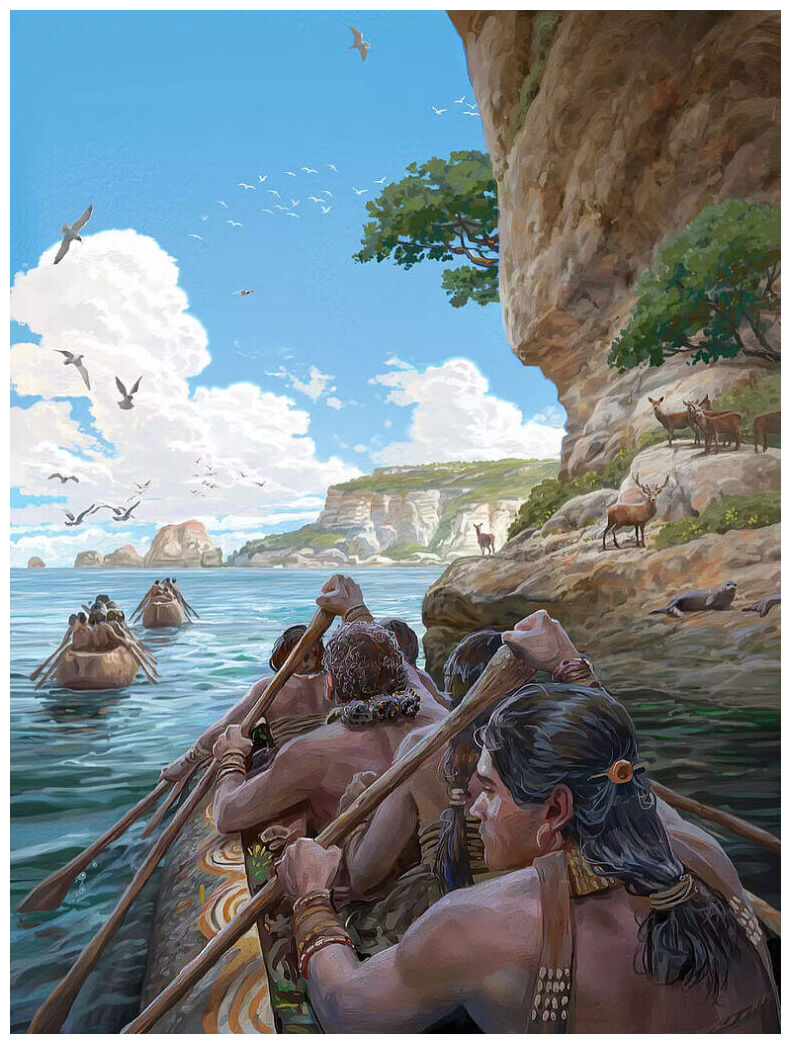 Click to enlarge Hunter-gatherers
