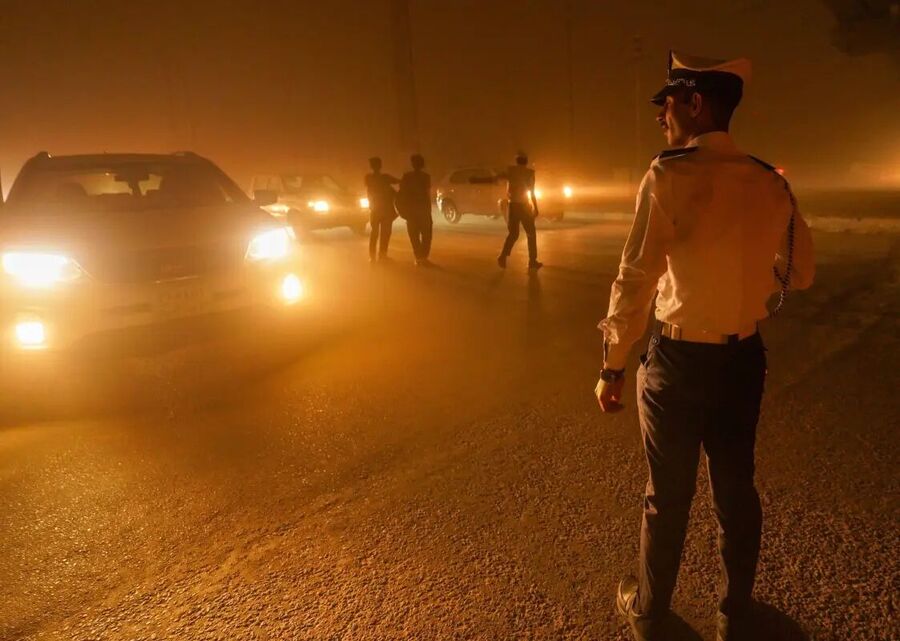 sandstorm iraq