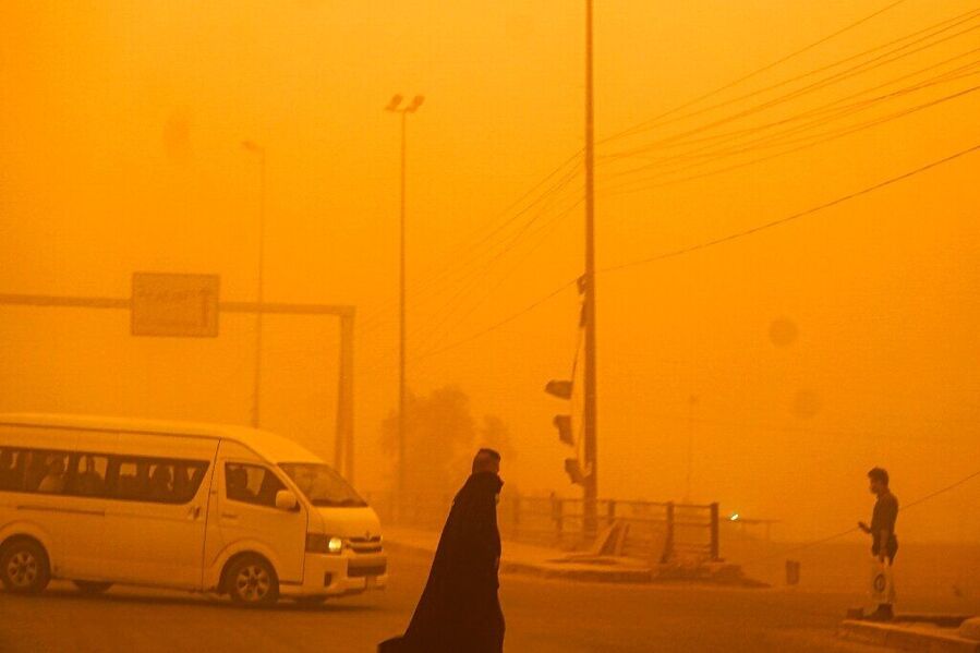 Click to enlarge iraq sandstorm