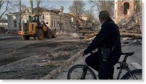 Sumy after Russian strike