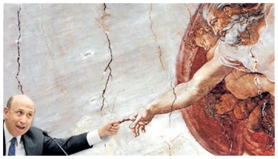 Lloyd Blankfein and God