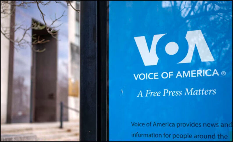 VOA sign