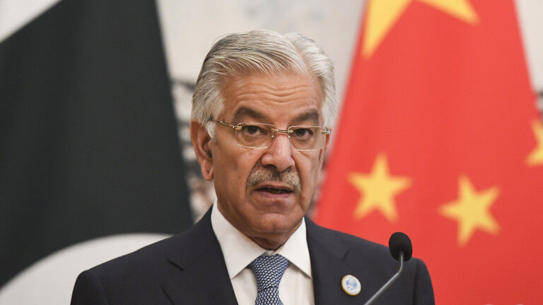 Pakistani Defense Minister Khawaja Asif