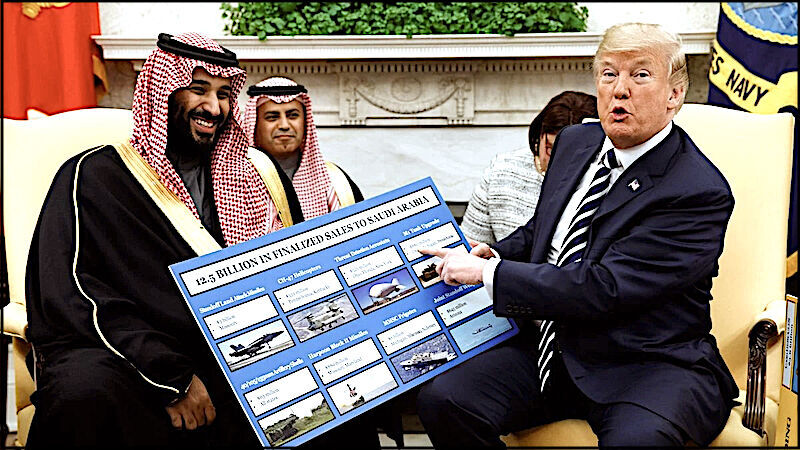 SaudisTrump